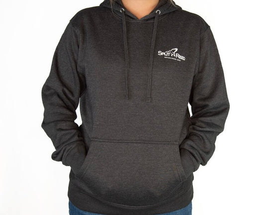 Single Duck Fleece Hoodie - Heathered Charcoal