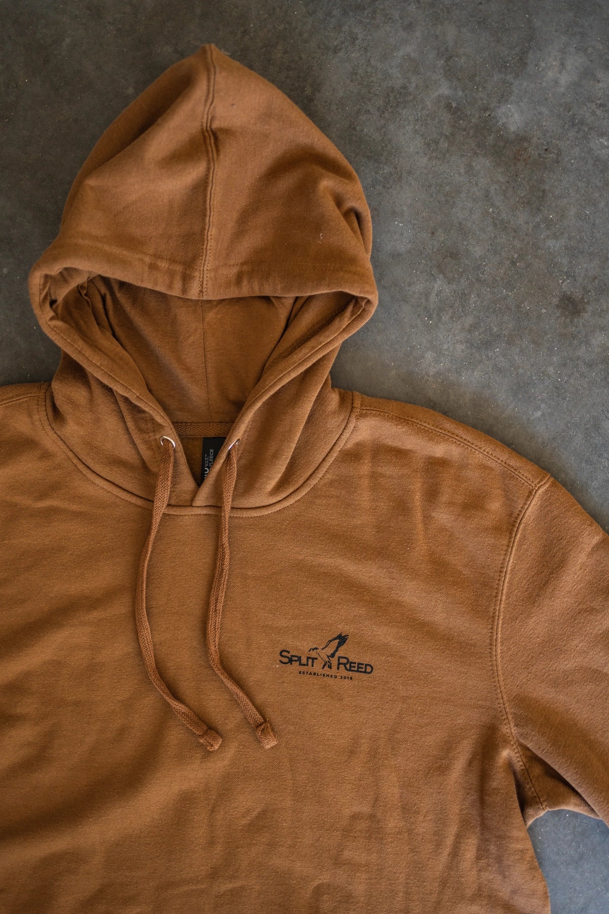 Logo Hoodie- Brown