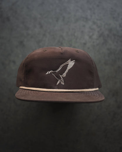 Single Goose Hat- Brown