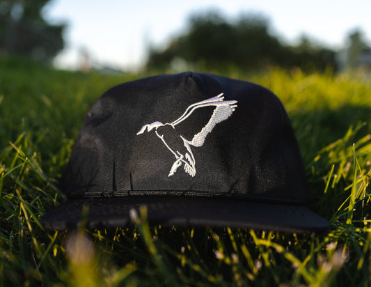 Single Goose Hat- Black