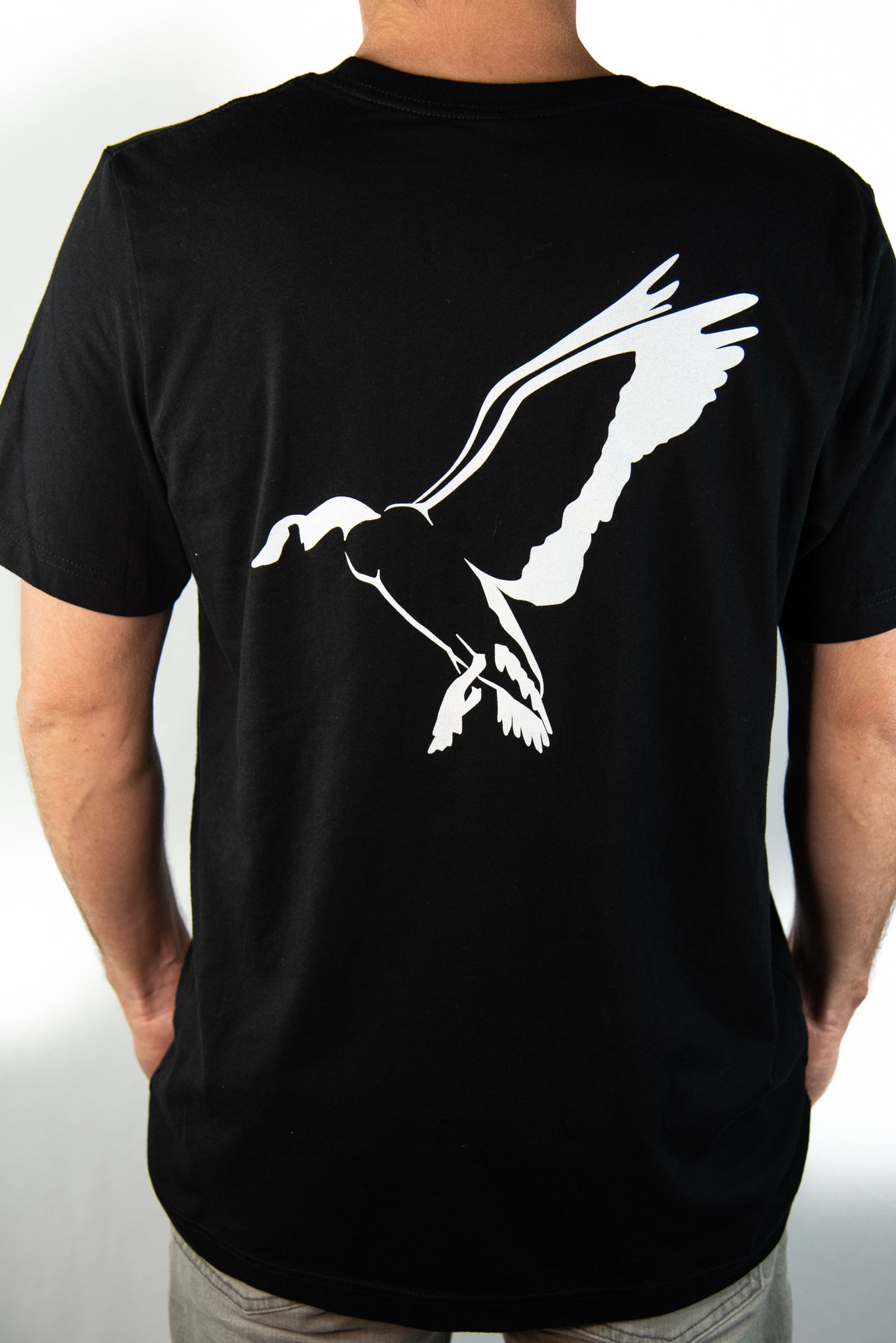 Single Goose Tee Short Sleeve- Black