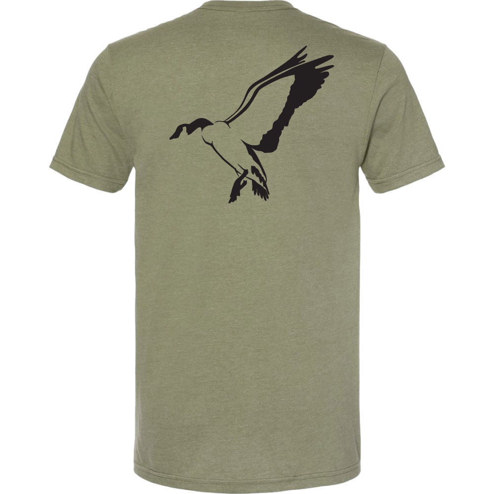 Split Reed Goose Single Goose Tee- Green – Split Reed Store