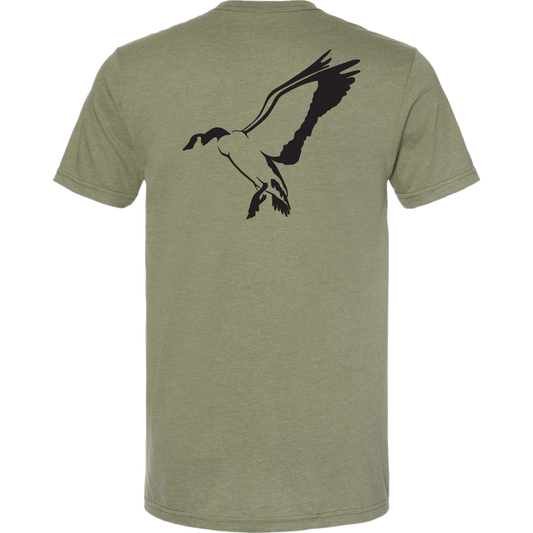 Single Goose Tee- Green