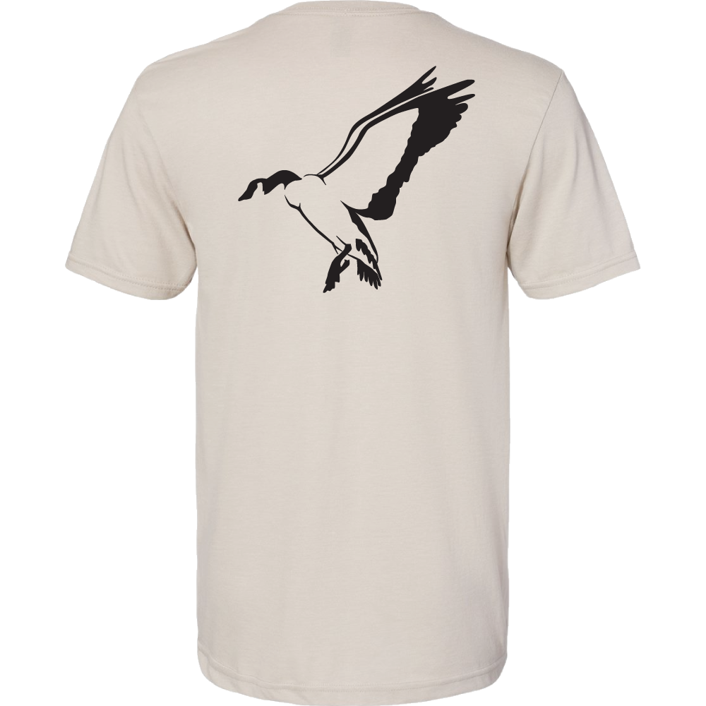 Split Reed Goose Single Goose Tee- Tan – Split Reed Store